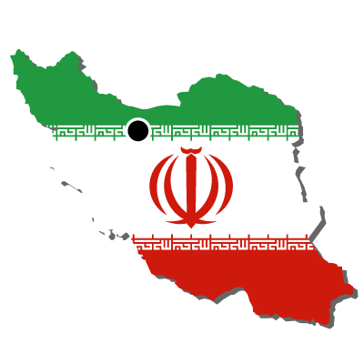 イラン・イスラム共和国無料フリーイラスト｜首都・国旗付